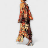 Boheemityylinen maxi-mekko