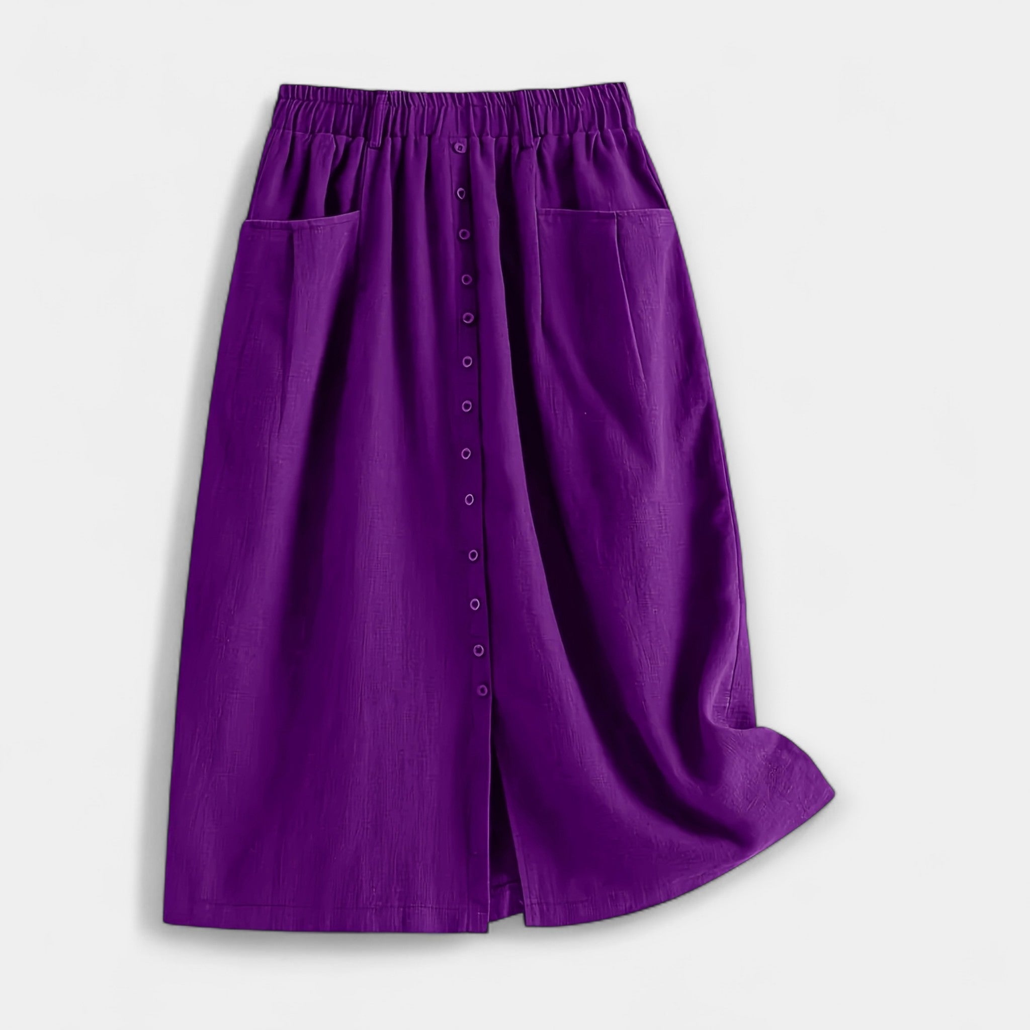 Elegantti Vintage Midi Hame Magdaléna Etutaskuilla