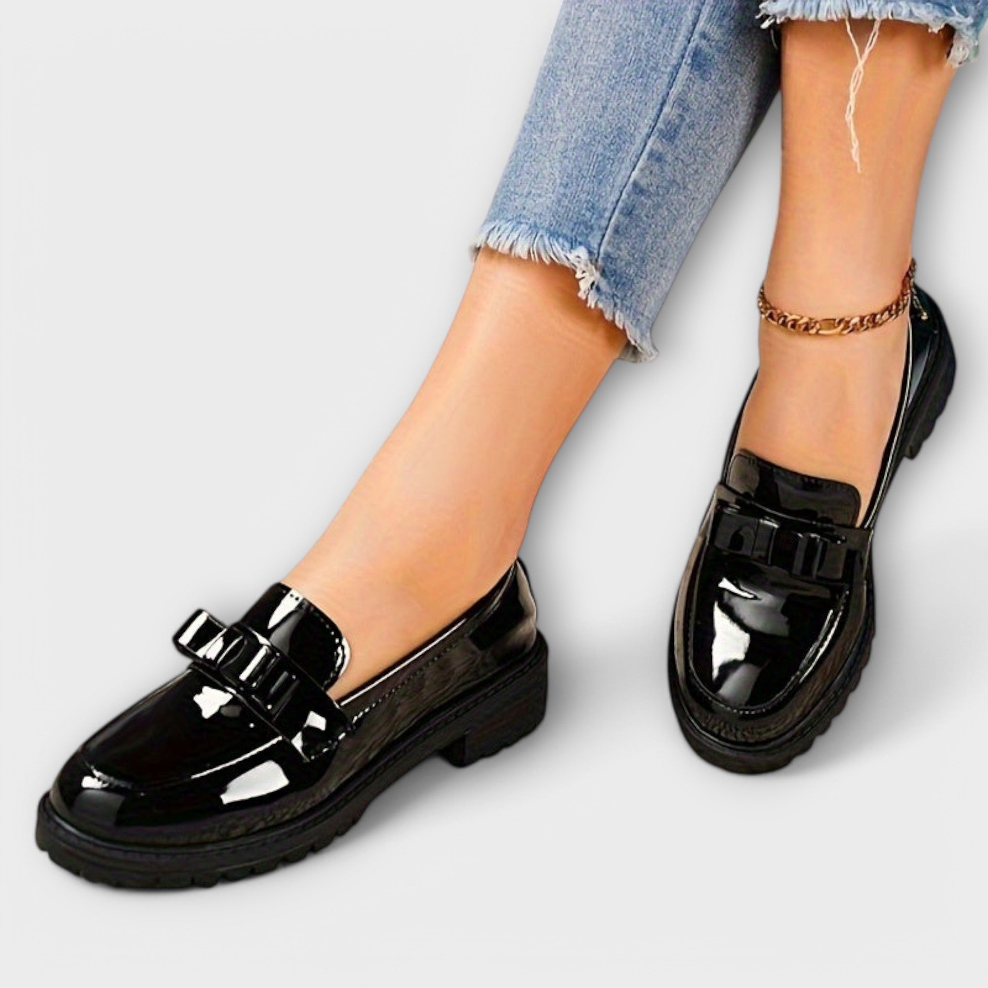 Karolína Elegante Mokkasinet Premium Korkokengät