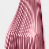Karoliina Sofistikoitu Pitkä Satiinihame