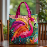 Flamingo | Oxford-kangasta olkalaukku
