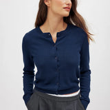 Napillinen neulecardigan Camille