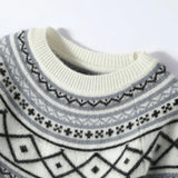 Norvale Alpine cashmere Jacquard-pullover