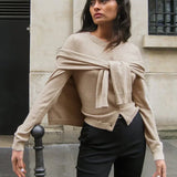 Napillinen neulecardigan Camille