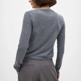 Napillinen neulecardigan Camille