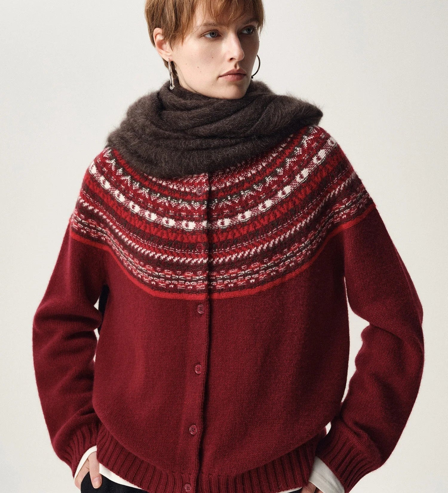 Cardigan Sigrid Fair Isle