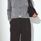 Napillinen neulecardigan Camille