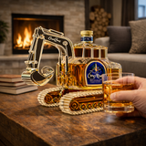 Whisky Pullo - Kaivinkoneen Muokkaus