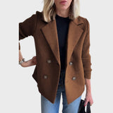 Emma – Elegantti bleiseri neulehihoilla