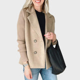Emma – Elegantti bleiseri neulehihoilla