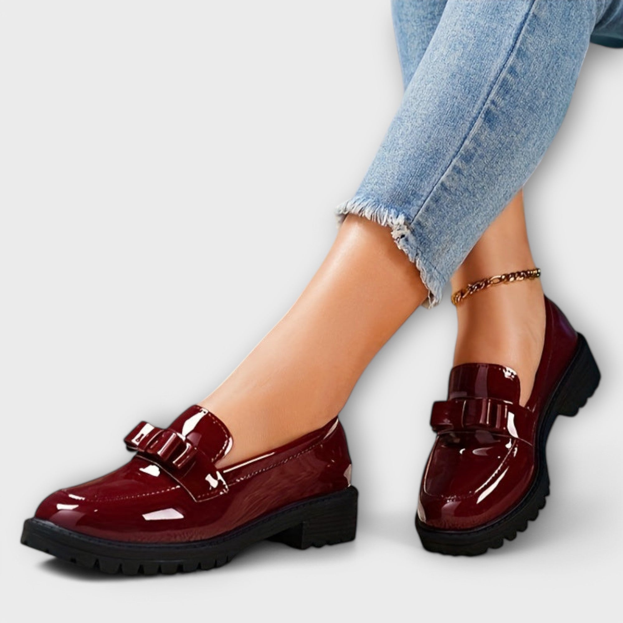 Karolína Elegante Mokkasinet Premium Korkokengät