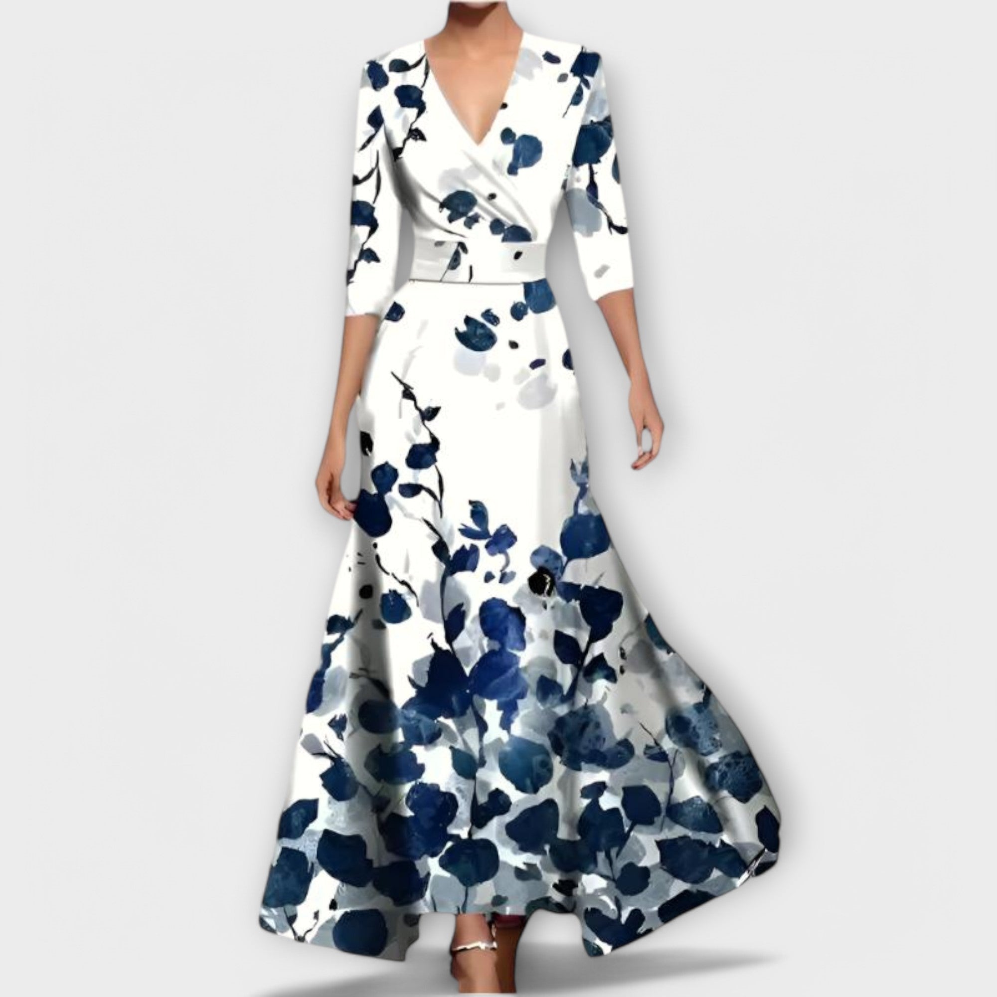 Alma - Tyylikäs naisten mekko, jossa on hihadesign
