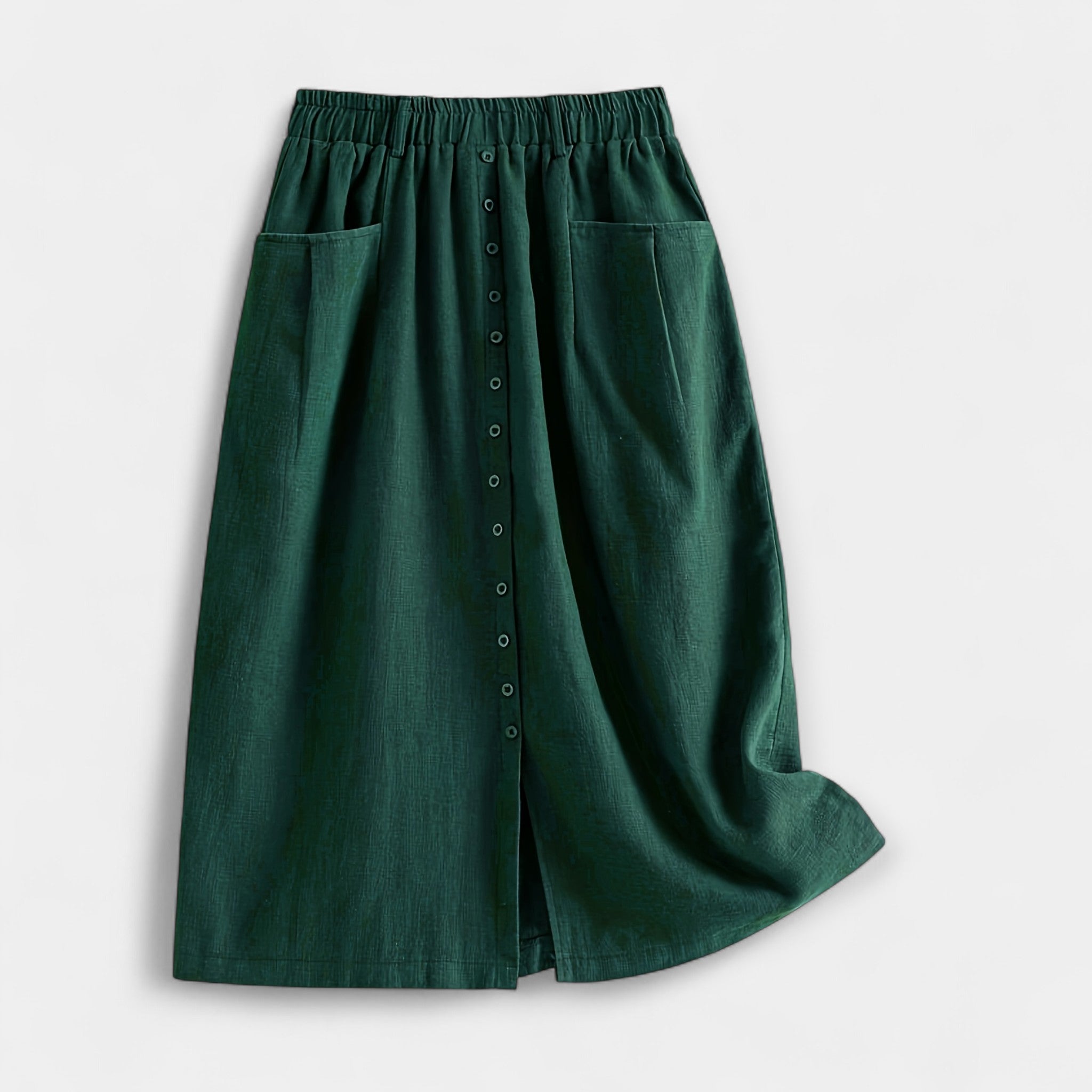 Elegantti Vintage Midi Hame Magdaléna Etutaskuilla