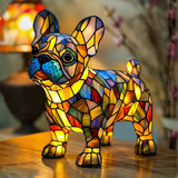 Ranskalainen Bulldog - Vitralilamppu