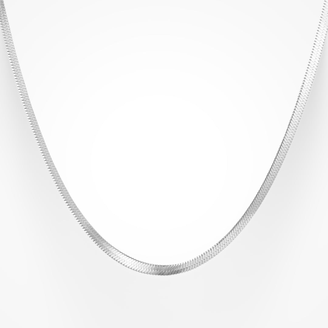 Eva Elegantti Käärme Kaulakoru Metallinen Minimalistinen
